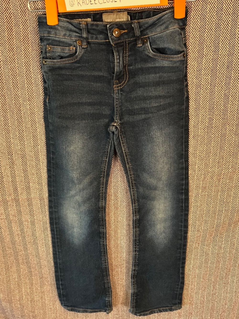 Lucky Brand Straight Leg Stretchy Jeans